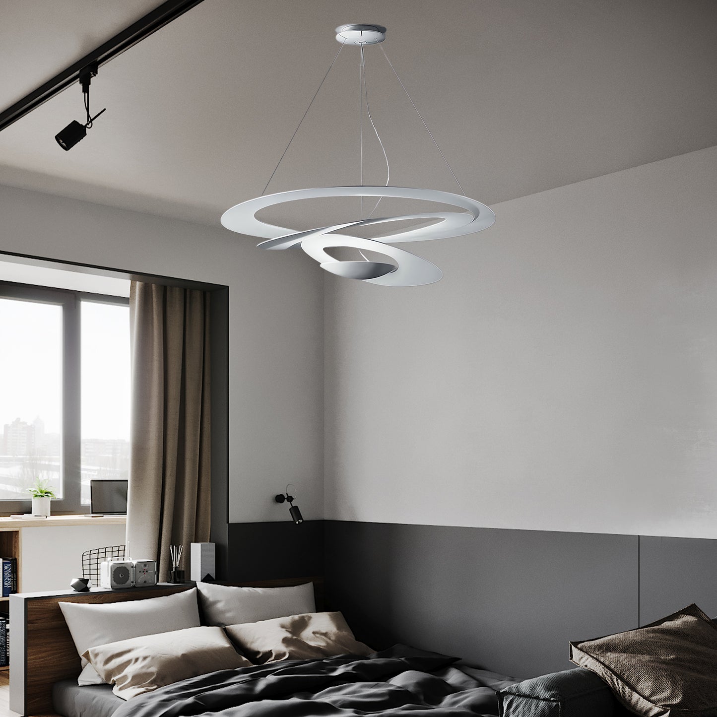 Pirce Contemporary Aluminum Pendant Lamp