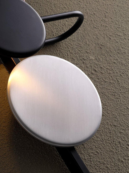 Planet Plug-in Eclectic Metal Wall Lamp