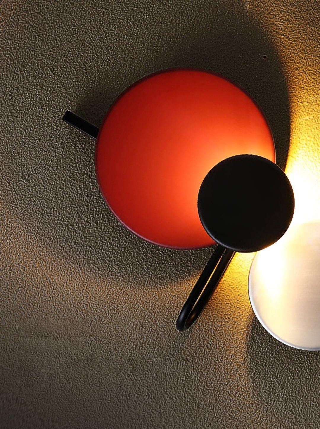 Planet Plug-in Eclectic Metal Wall Lamp