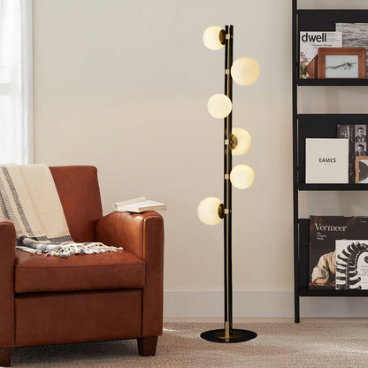 Planeta Modern Crystal Floor Lamp