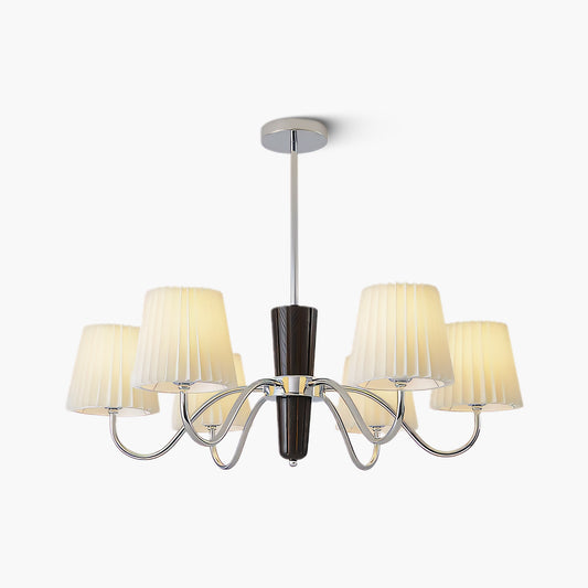 Plisse Minimalist Material Chandelier