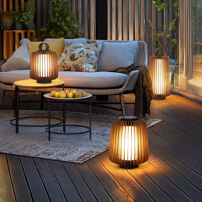 Portable Lantern Eclectic Metal Outdoor Light