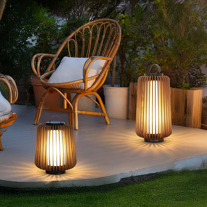 Portable Lantern Eclectic Metal Outdoor Light