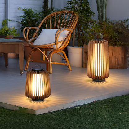 Portable Lantern Eclectic Metal Outdoor Light