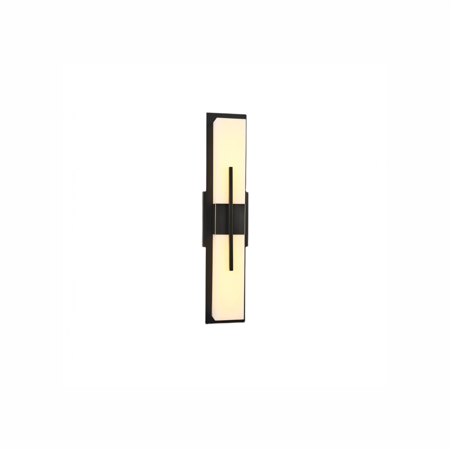 Possini Outdoor Art Deco Steel Wall Light