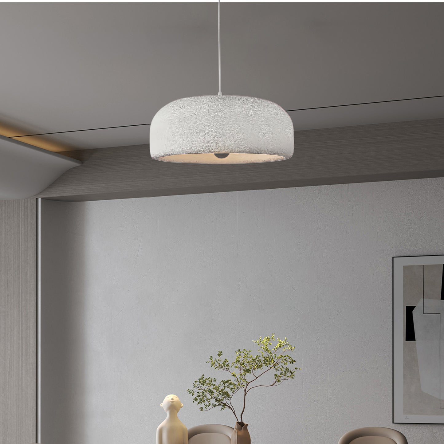 Potcover Clouds Modern Metal Pendant Light