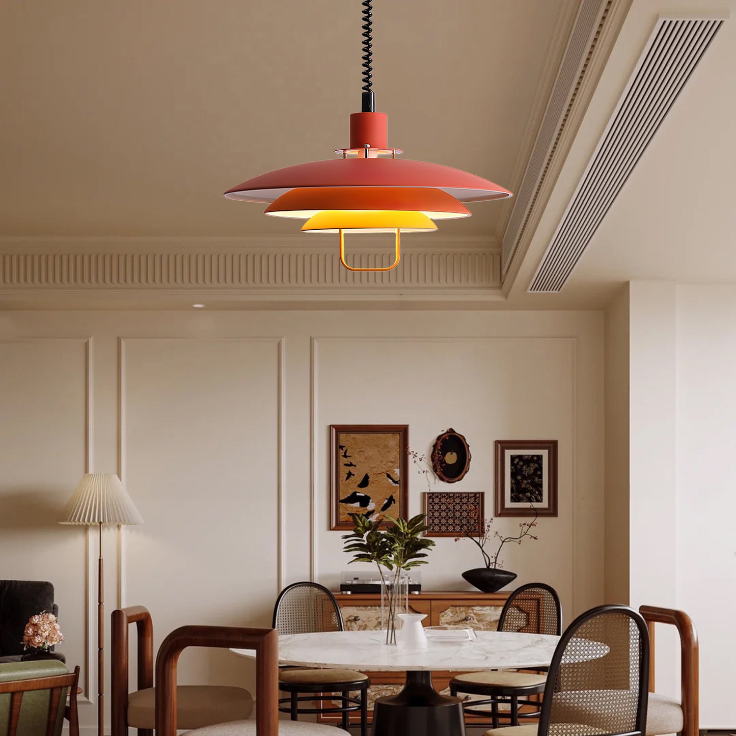 Poul Modern Aluminum Pendant Lamp