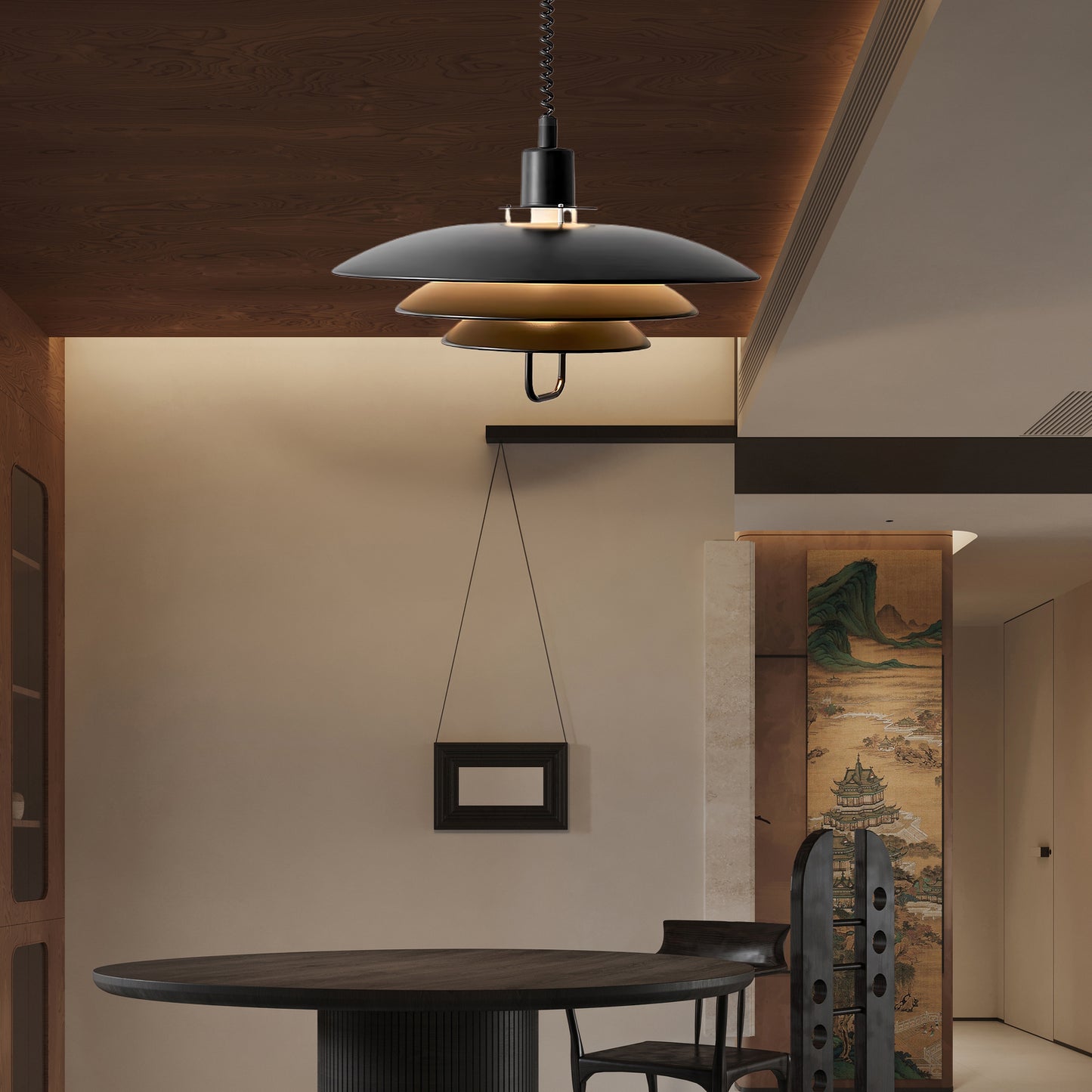 Poul Modern Aluminum Pendant Lamp