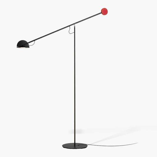 Precision Movement Eclectic Metal Floor Lamp