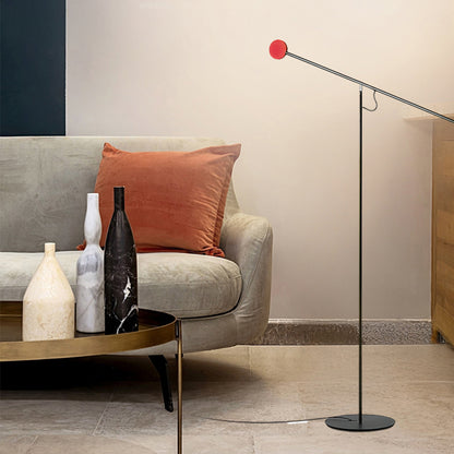 Precision Movement Eclectic Metal Floor Lamp