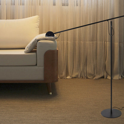 Precision Movement Eclectic Metal Floor Lamp