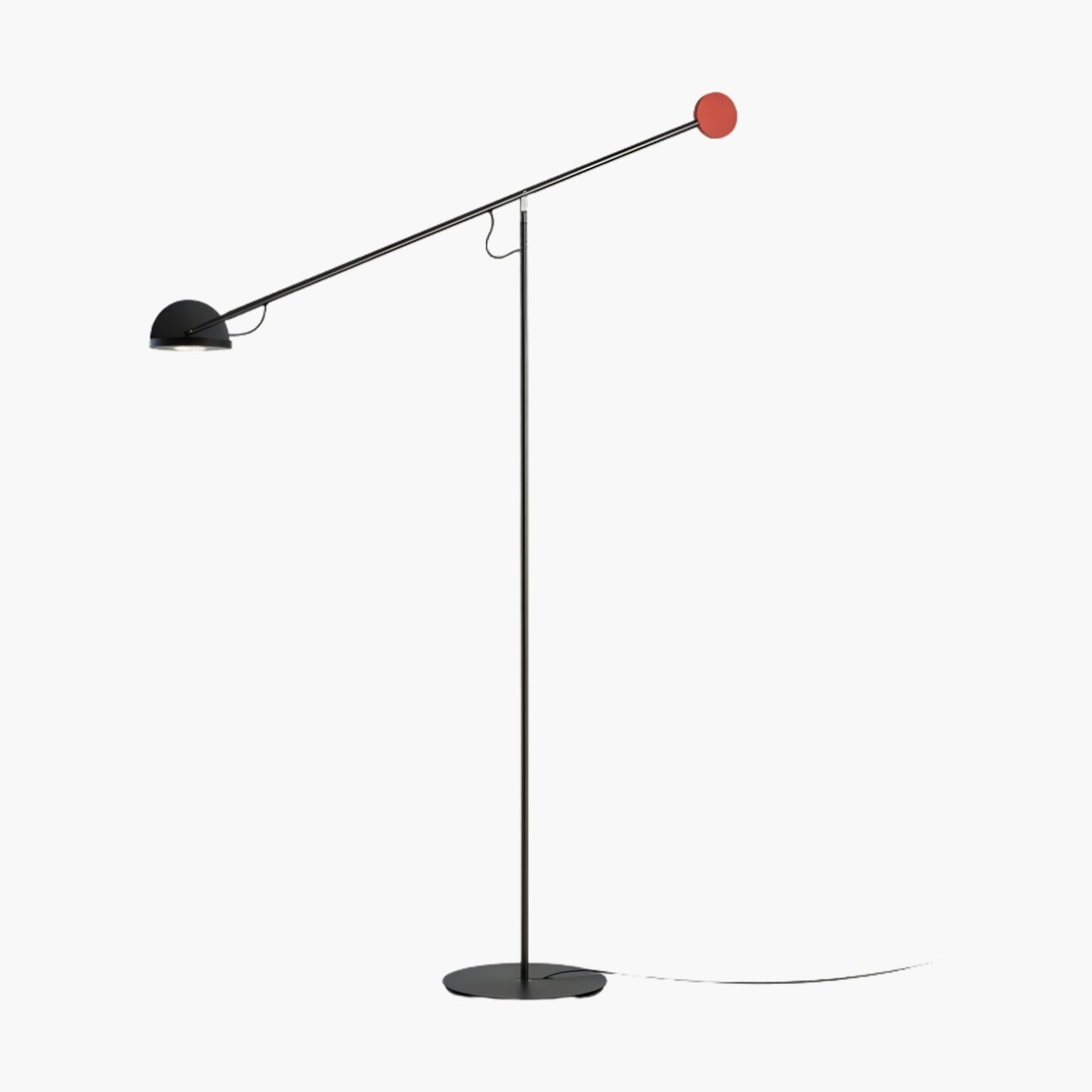 Precision Movement Eclectic Metal Floor Lamp