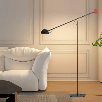 Precision Movement Eclectic Metal Floor Lamp