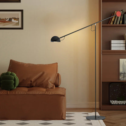 Precision Movement Eclectic Metal Floor Lamp