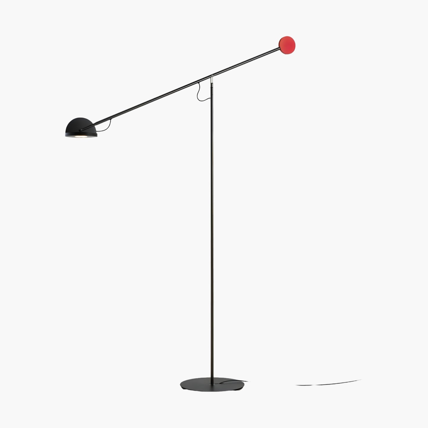 Precision Movement Eclectic Metal Floor Lamp