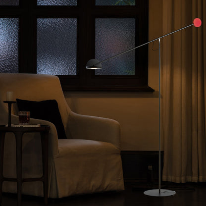 Precision Movement Eclectic Metal Floor Lamp