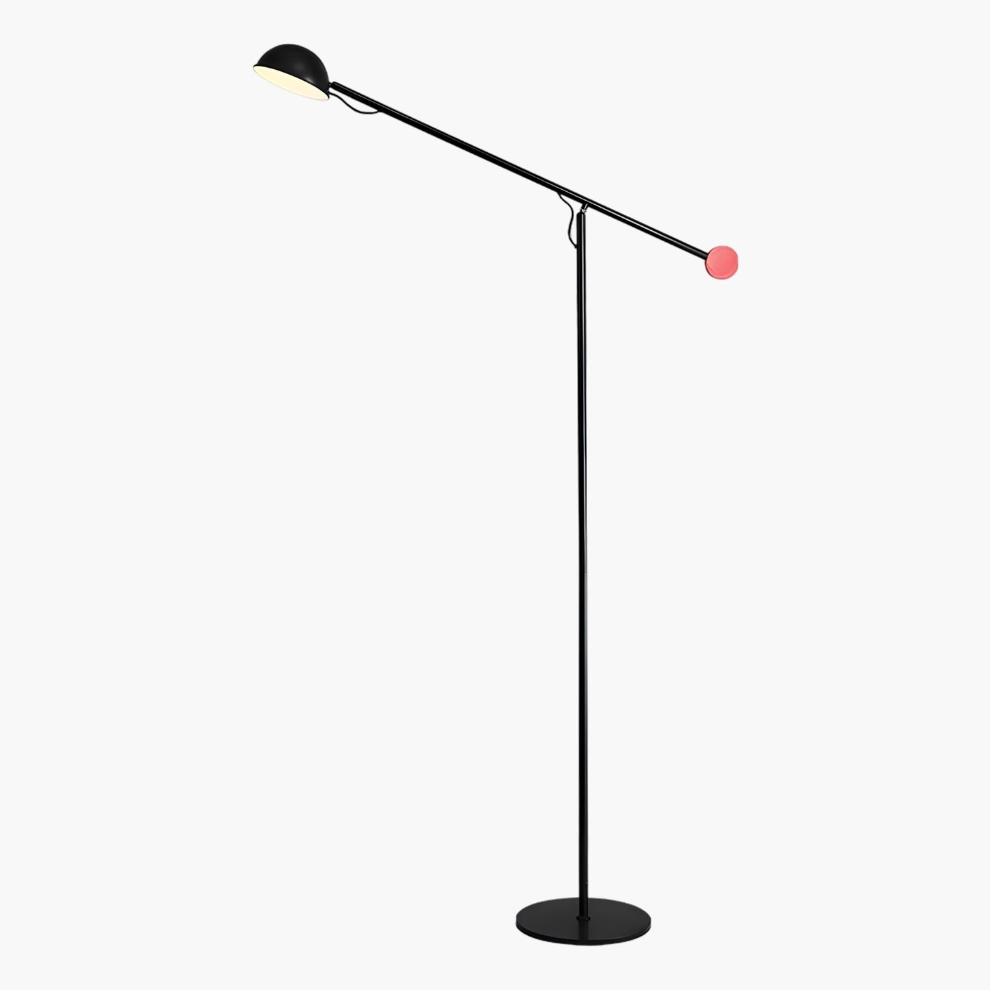 Precision Movement Eclectic Metal Floor Lamp