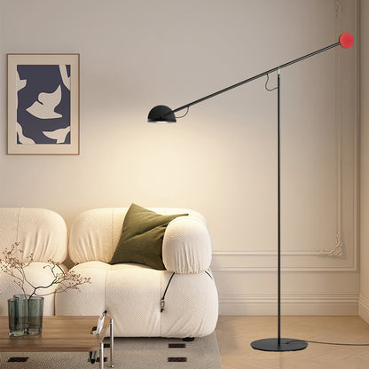 Precision Movement Eclectic Metal Floor Lamp