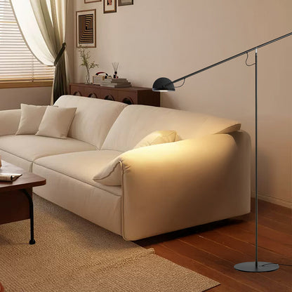 Precision Movement Eclectic Metal Floor Lamp