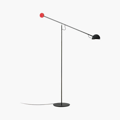 Precision Movement Eclectic Metal Floor Lamp