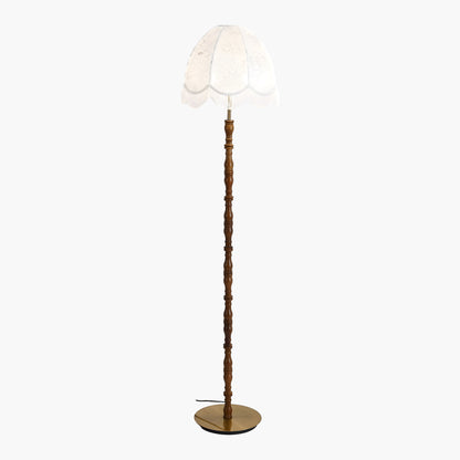 Printed Tassel Vintage Metal Floor Lamp