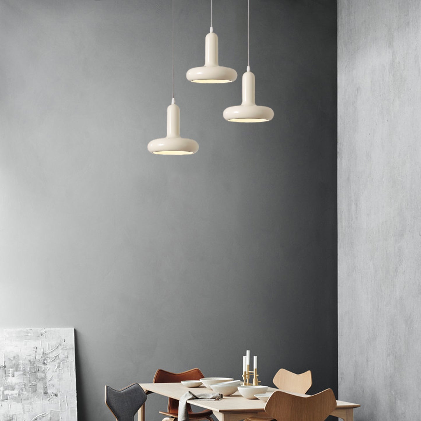 Puck Eclectic Metal Pendant Light