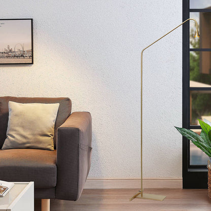 Pureform Minimalist Metal Floor Lamp