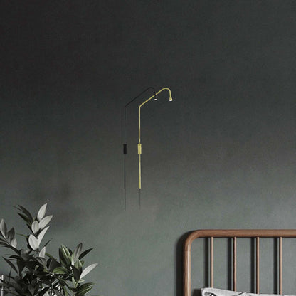 Pureform Minimalist Metal Wall Lamp