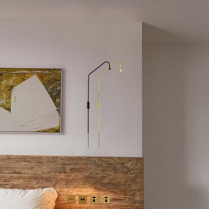 Pureform Minimalist Metal Wall Lamp