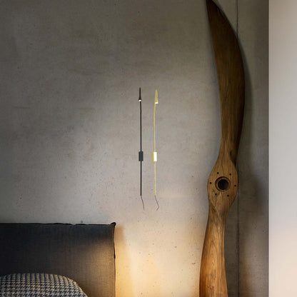 Pureform Minimalist Metal Wall Lamp