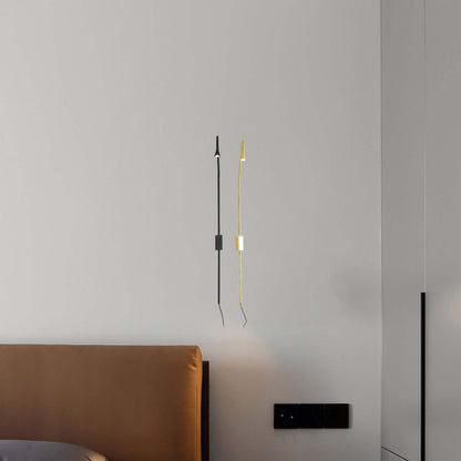 Pureform Minimalist Metal Wall Lamp