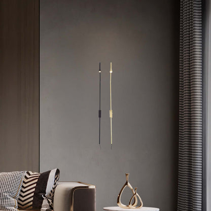 Pureform Minimalist Metal Wall Lamp