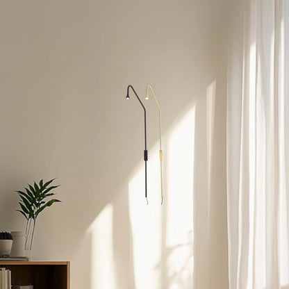 Pureform Minimalist Metal Wall Lamp