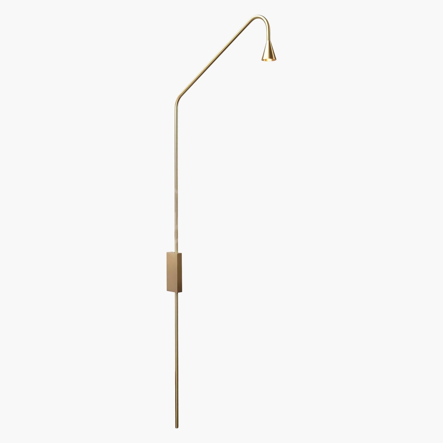 Pureform Minimalist Metal Wall Lamp