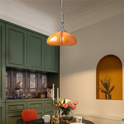 Quadrifoglio Mid-century Crystal Pendant Light