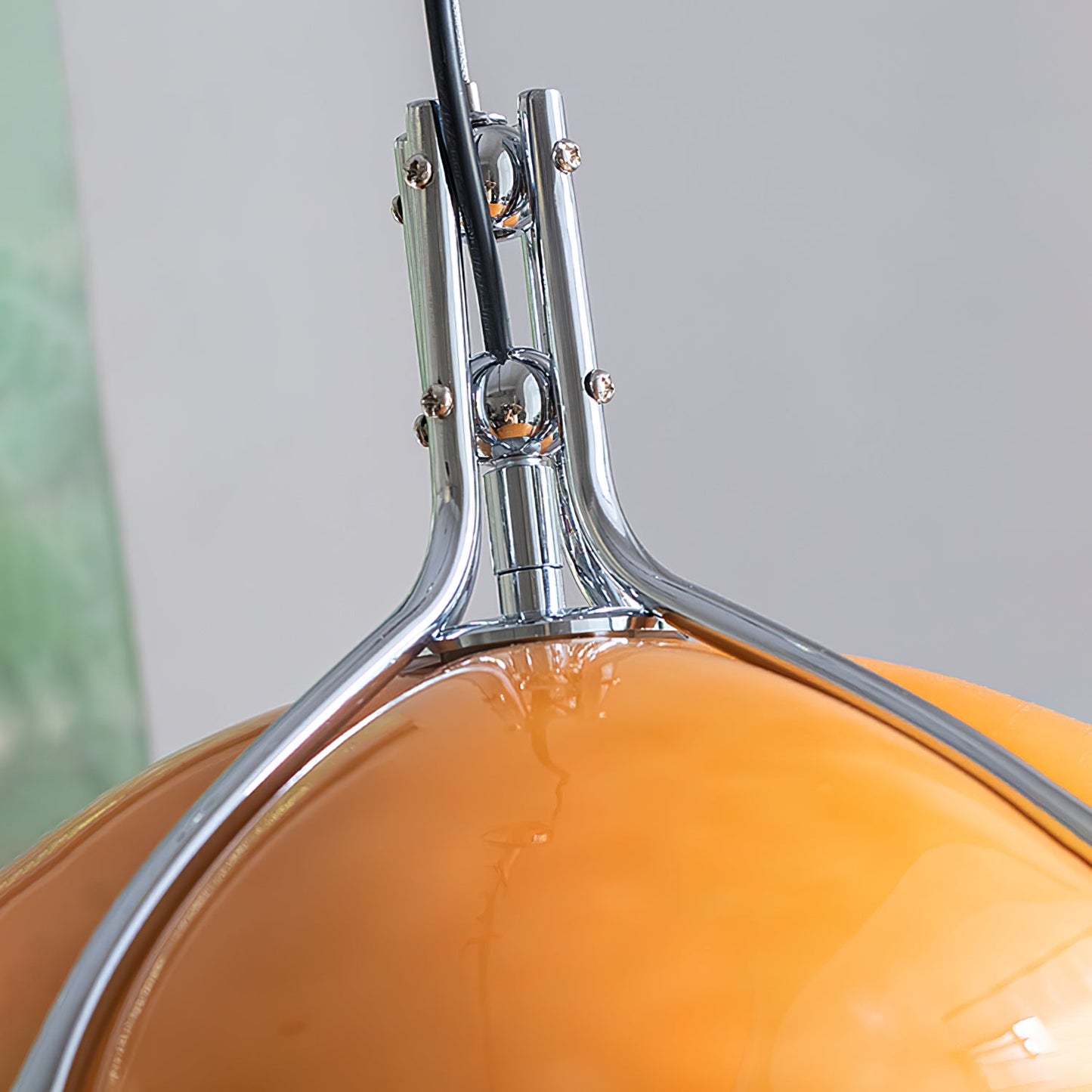 Quadrifoglio Mid-century Crystal Pendant Light