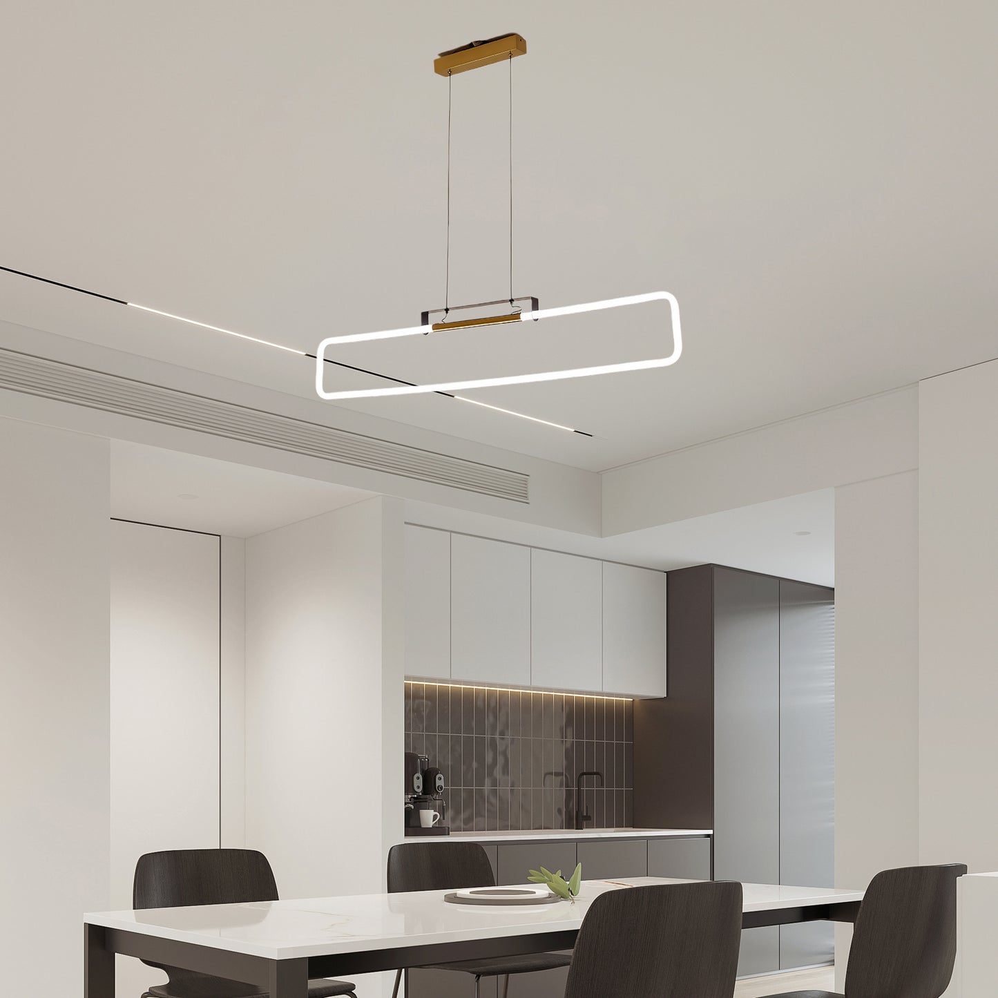 RA Minimalist Crystal Pendant Lamp