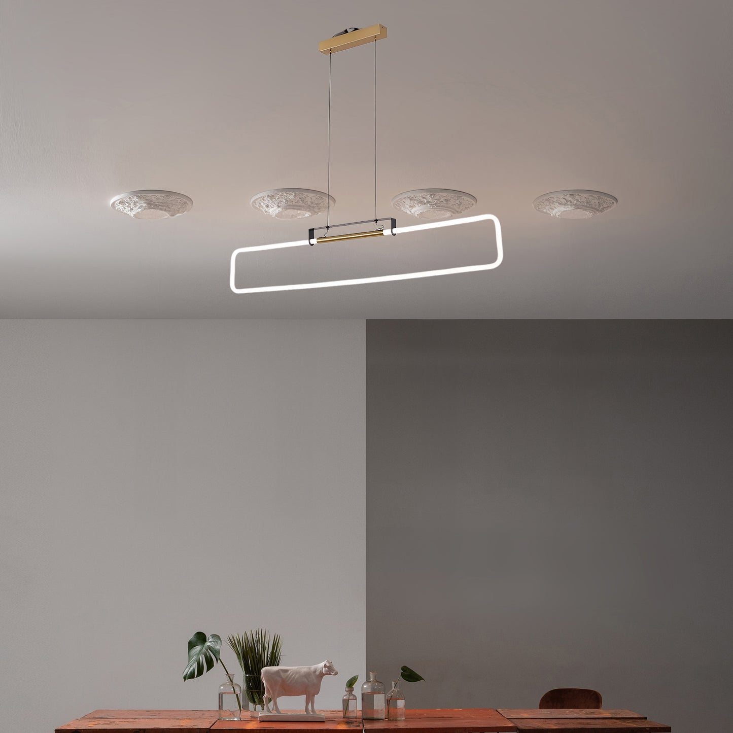 RA Minimalist Crystal Pendant Lamp