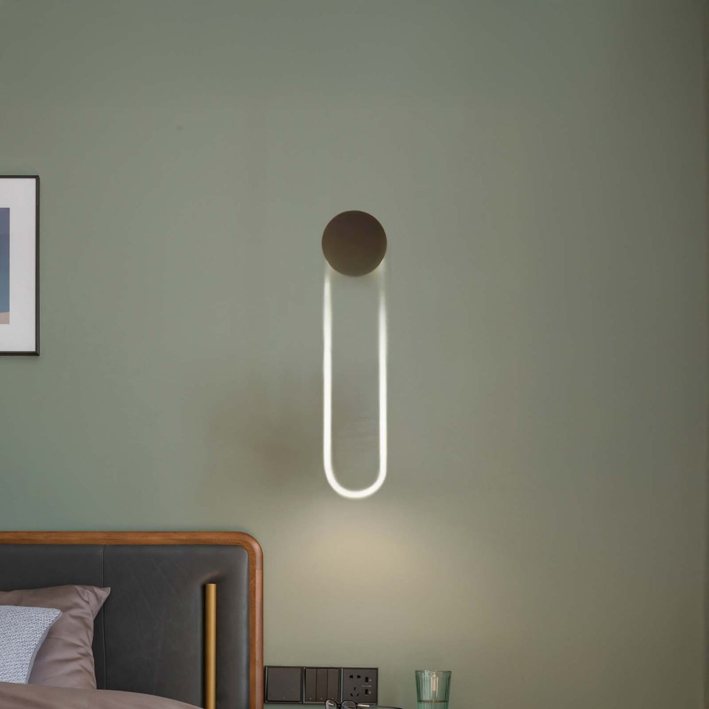 RA Eclectic Metal Wall Lamp