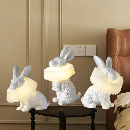 Rabbit X Art Deco Material Table Lamp