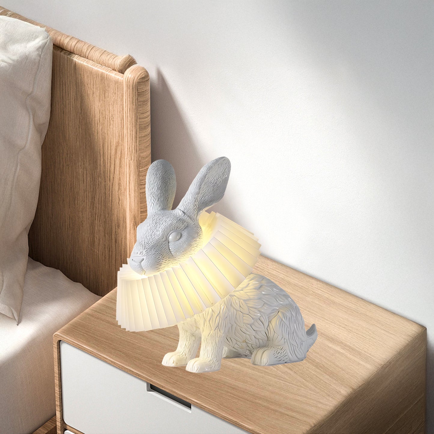 Rabbit X Art Deco Material Table Lamp