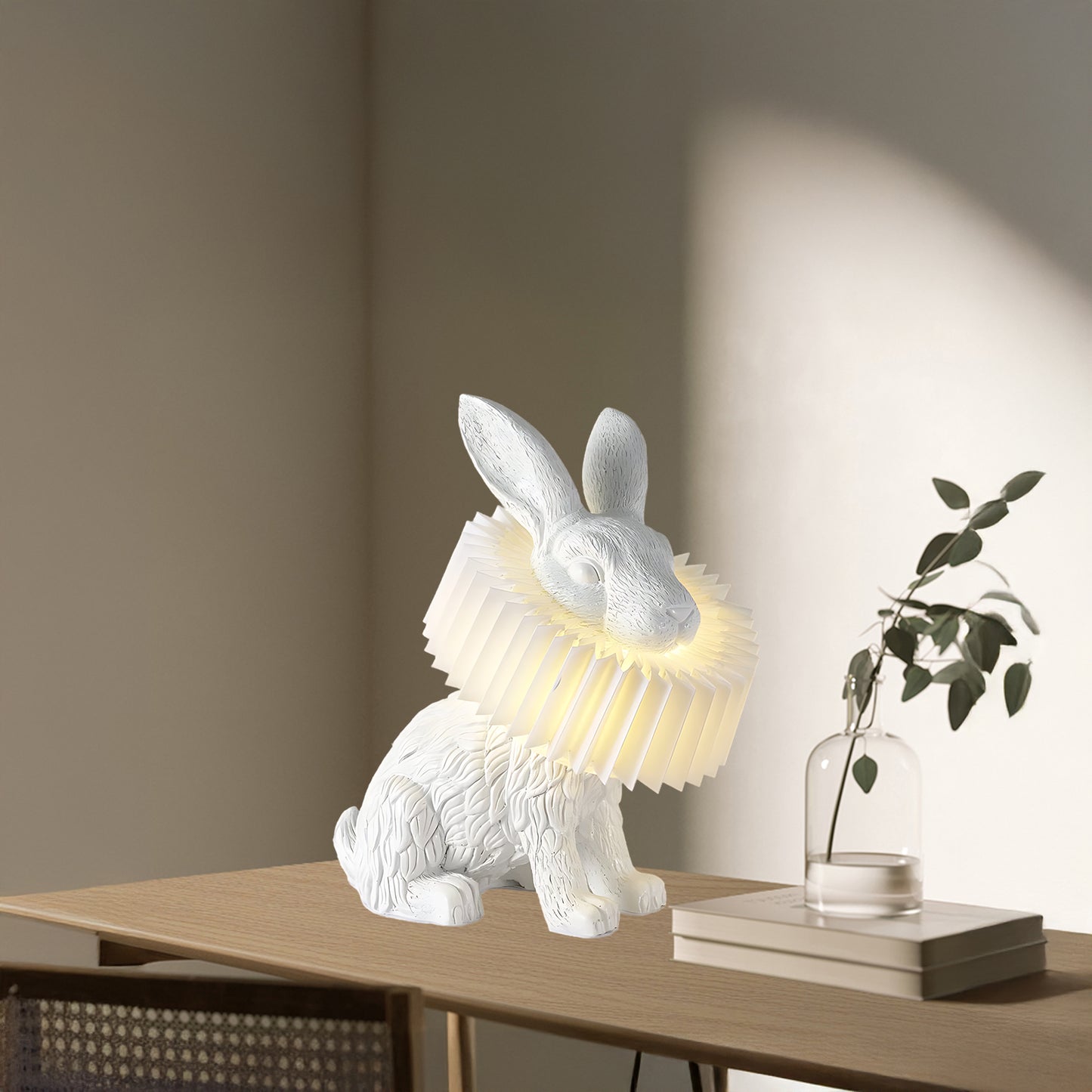 Rabbit X Art Deco Material Table Lamp