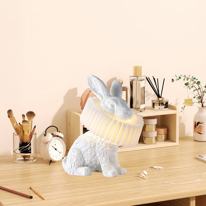 Rabbit X Art Deco Material Table Lamp