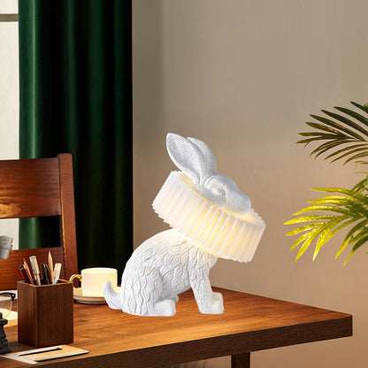 Rabbit X Art Deco Material Table Lamp