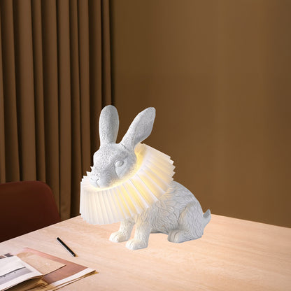 Rabbit X Art Deco Material Table Lamp