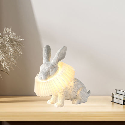 Rabbit X Art Deco Material Table Lamp