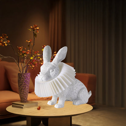 Rabbit X Art Deco Material Table Lamp