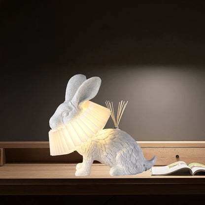 Rabbit X Art Deco Material Table Lamp