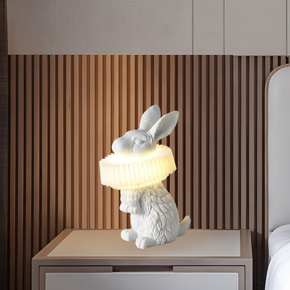 Rabbit X Art Deco Material Table Lamp