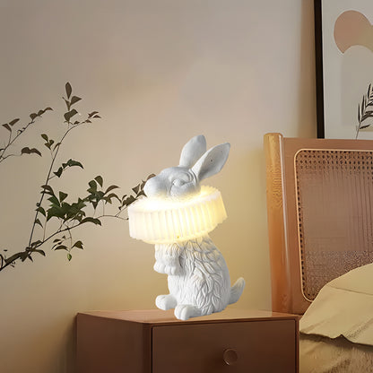 Rabbit X Art Deco Material Table Lamp